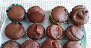 Delicious banana muffins with chocolate that you will love immediately!