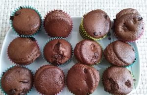 Delicious banana muffins with chocolate that you will love immediately!