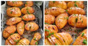 Delicious hasselback baked potatoes – a side dish you’ll love