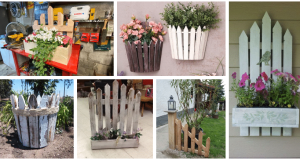 Use wooden plaques from an old fence in this way: inspiration for all DIYers!
