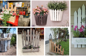 Use wooden plaques from an old fence in this way: inspiration for all DIYers!