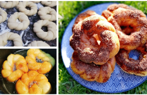 Try these fried cinnamon wreaths that everyone will love!