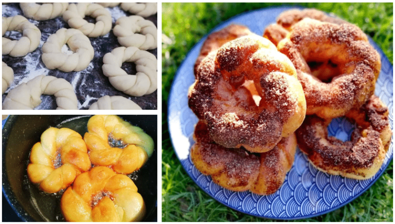 Try these fried cinnamon wreaths that everyone will love!