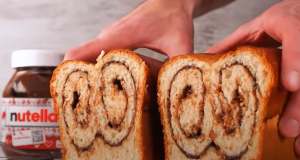 Made with yeast dough and Nutella filling – Try this great treat!