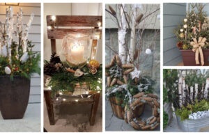 Forget the classic door wreath: 25+ beautiful inspirations that you just put in front of your door and you’re done!