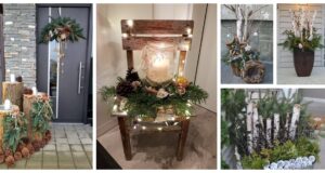 Forget the classic wreath this year: just put these ideas outside your door