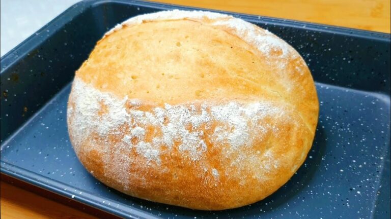 Don’t buy bread at the store: Dough in 5 minutes, let rise and bake – Great recipe!
