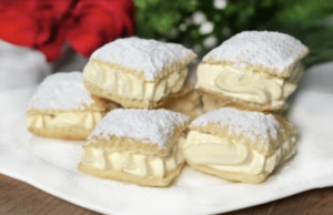 Try these puff pastry pillows: quick and crispy