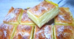 Quick puff pastry recipe for the weekend: the perfect pudding dessert