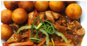 Spicy chicken mixture with mushrooms and leeks: A luxurious lunch in a few minutes