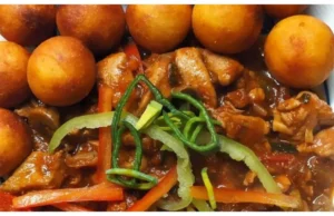Spicy chicken mixture with mushrooms and leeks: A luxurious lunch in a few minutes