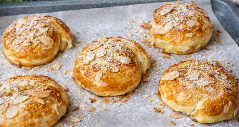 Lightning-Fast Apple Puff Pastry Pillows: Crispy Cinnamon Rolls Ready in 15 Minutes