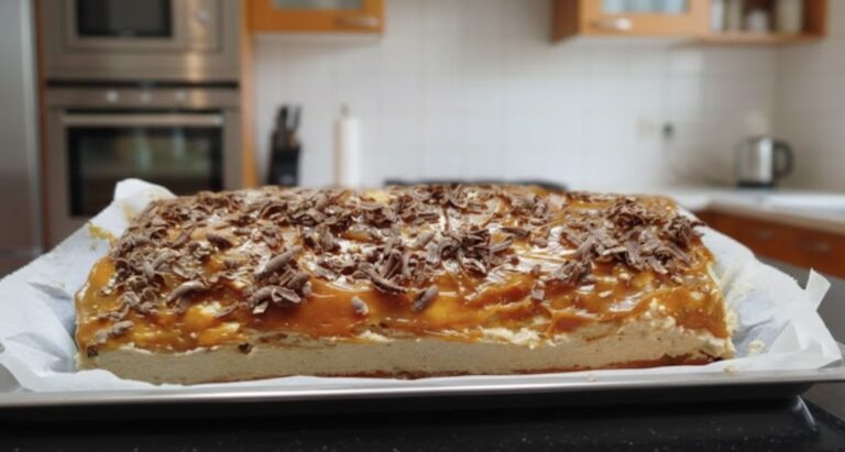 Luxurious Caramel Sheet Cake: Creamy Dessert with Lightning-Fast Preparation That Melts in Your Mouth