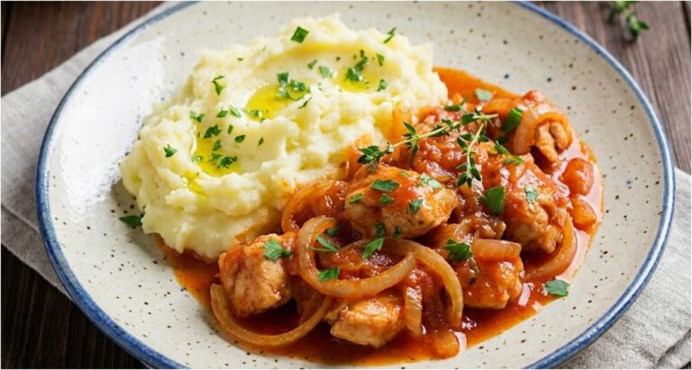 Chicken Breasts with Onion and Garlic: Quick Skillet or Oven Dinner