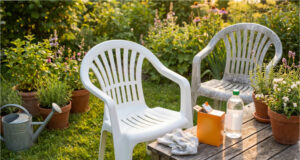 How to Clean Old Plastic Garden Chairs So They Look Like New: Just Use These 2 Common Kitchen Ingredients How to clean old plastic garden chairs so they look like new