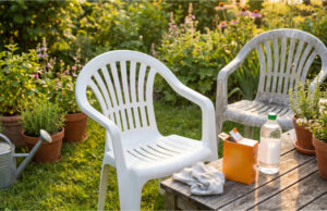 How to Clean Old Plastic Garden Chairs So They Look Like New: Just Use These 2 Common Kitchen Ingredients How to clean old plastic garden chairs so they look like new