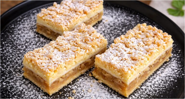 Apples in the Clouds: Forget the Classic Strudel, You’ll Love This Snowy Delight
