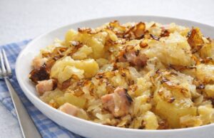 Old Bohemian Coalman’s Stew in One Pot: A Legendary, Affordable Dish That Smells Like Home Old Bohemian coalman's stew: affordable and hearty dish with potatoes, dumplings, and sauerkraut
