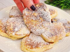 Quick Apple Pancakes from Yogurt Batter: Fluffy Recipe Using Just 1 Apple Pancakes made from grated apples