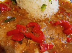 Honest Gypsy Pork Roast with Tomatoes, Garlic, and Peppers