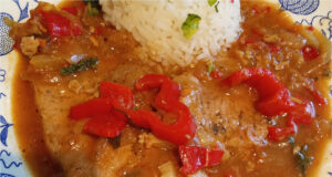 Honest Gypsy Pork Roast with Tomatoes, Garlic, and Peppers