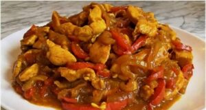 Lightning-Fast Chicken Stir-Fry with Vegetables in 20 Minutes: An Excellent One-Pan Lunch Quick chicken stir-fry with vegetables – juicy meat and delicate sauce