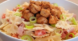 Colorful Pasta Salad with Turkey: The Perfect Fresh Lunch for a Lunchbox