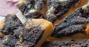 Spoon Quick Cake with Fruit and Poppy Seeds: Fluffy Moss-Like Dessert Without Weighing Spoon quick cake with fruit and poppy seeds – fluffy moss-like dessert without weighing
