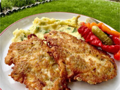 Honest Montenegrin Schnitzel in Crispy Potato Batter