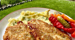 Honest Montenegrin Schnitzel in Crispy Potato Batter