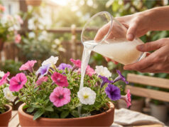 The Neighbor’s Secret: What to Add to Watering for Geraniums and Petunias to Make Them Bloom Like Crazy Until Autumn Using rice water as watering for petunias