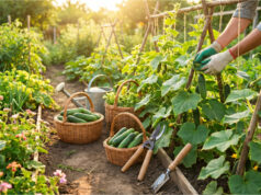 Yellow and Wilted Leaves on Cucumbers? How to Spot Downy Mildew in Time and Save Your Harvest Before It’s Too Late Yellow and wilted cucumber leaves after rain