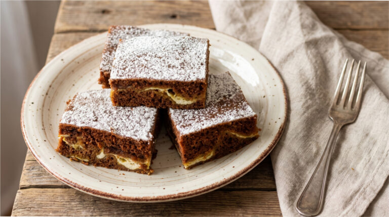 Black Cake with Quark and Lotus Biscuits: Moist Dessert Without Lengthy Beating
