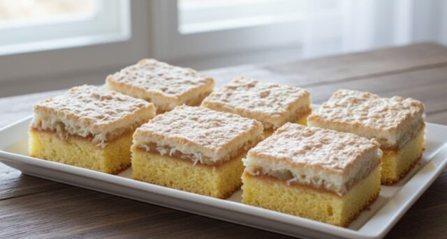 coconut-dream-1 Apple Dream with coconut meringue: a moist cake that tastes great even the next day