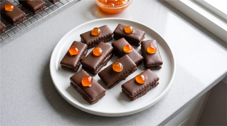 Coffee and Chocolate Delights: Delicate Christmas Cookies with Creamy Filling