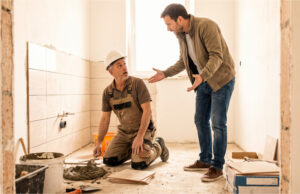 The Tiler Left My Bathroom Half-Finished and Disappeared for Two Weeks Without Answering His Phone Confrontation with an unreliable tradesman.