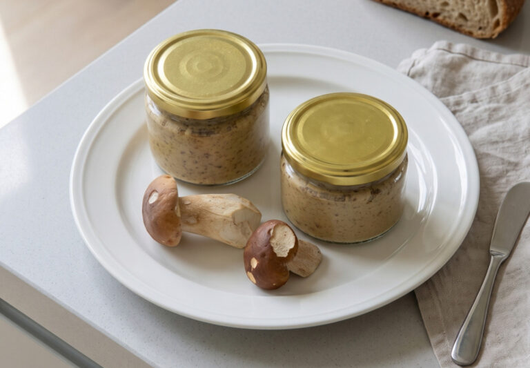 Creamy Mushroom Pâté: Easy Spread for Fresh Bread or Toasted Baguette