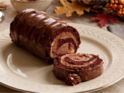 Drunken Izidor as a Swiss Roll: Walnuts, Rum, and Chocolate Cream in One Luxurious Dessert Drunken Izidor Swiss roll with walnuts, rum, and chocolate cream