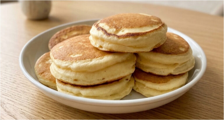 Recipe for Extra Fluffy Japanese Pancakes: Tall, Soft and Light as a Cloud