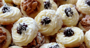Curd and Walnut Pastries: Delicate Butter Dough and Two Delicious Fillings Fragrant pastries with curd and walnuts—a sweet delight for any occasion