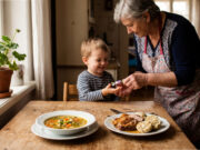 Grandma Secretly Gives Sweets to Our Kids Behind Our Backs. When I Spoke Up, She Played the Victim Grandma secretly gives a child a sweet.