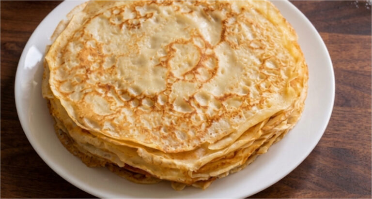 Hungarian Yeast Pancakes: Fluffy Batter That Won’t Tear While Frying