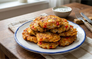 Pope’s Cutlets with a Twist: No Breading or Frying, Yet Deliciously Juicy Juicy Pope's cutlets with cheese and bell pepper – quick one-tray lunch without frying