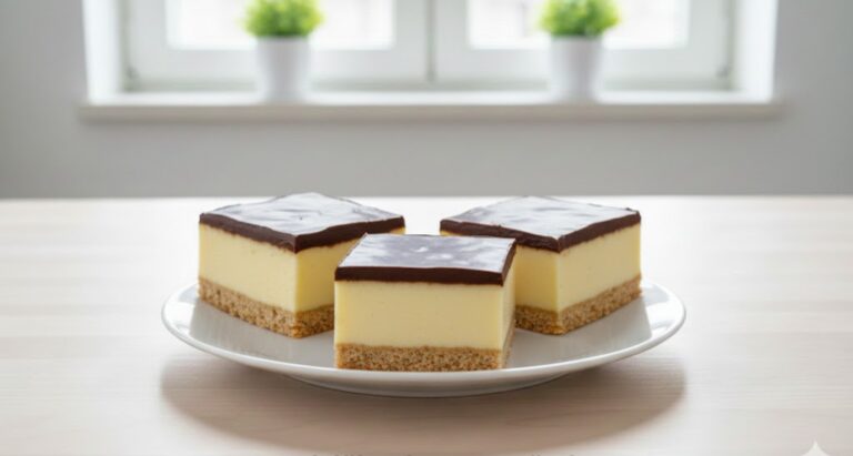 Homemade No-Bake Monte Slices: Irresistible Combination of Milk Cream and Chocolate