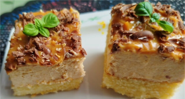 pudding-dessert-with-caramel-glaze-moist-sponge-butter-cream-793 Pudding dessert with caramel glaze, moist sponge and delicate butter cream