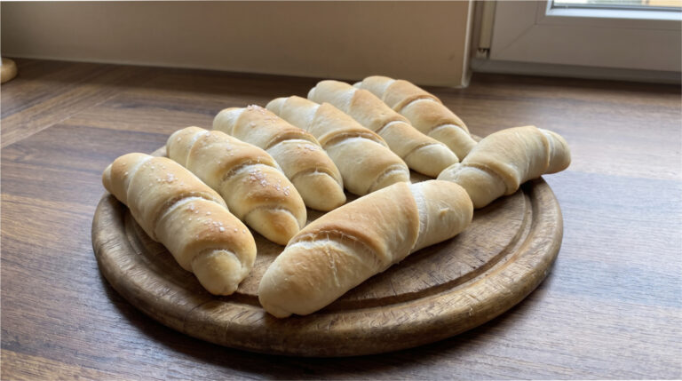 Homemade Bread Rolls: Simple Yeast Pastry with a Soft Center and Crispy Crust