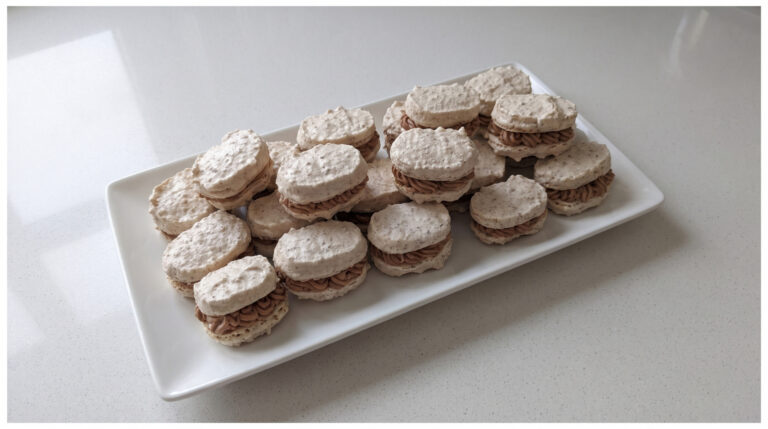 Homemade Walnut Meringue Shells: Delicate Snowy Shells with Smooth Parisian Cream
