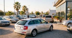 I Checked a Friend’s Car at a Dealership as a Favor. Six Months Later His Turbo Failed and He Stopped Talking to Me Overnight, as If It Was My Fault Well-maintained third-generation Octavia at a dealership.