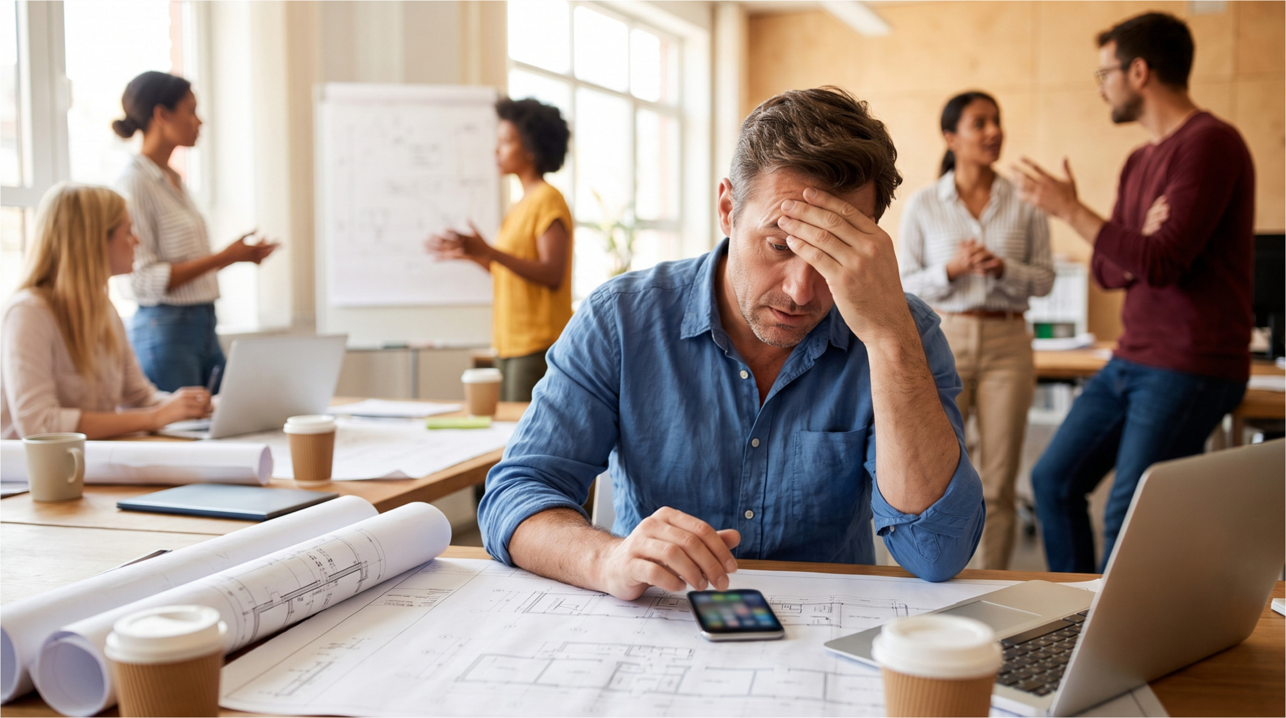 Work stress due to constant messages.