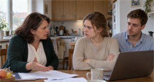 My Daughter Wanted Me to Take Out a Loan for Her Wedding. When I Refused, She Said I Didn’t Care About Her Happiness Bride showing wedding plans on a laptop